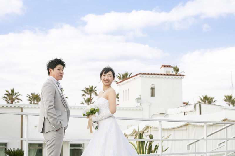 【３つのロケーションエリア＋チャペル撮影】20Pアルバム・データ200カット付きリビエラ逗子マリーナロケーションプラン