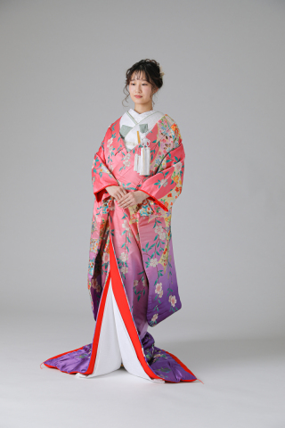 束熨斗目・桜（IU09548）