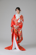 鶴・桜・レッド(IU04020)