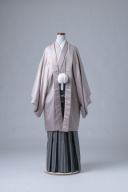 ベージュ✕市松模様