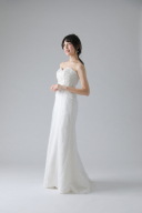 シースルー刺繍別トレーン(11545)