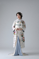 鶴・丸花・白(FU04002)