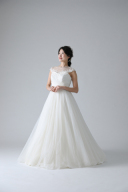 シースルーフレンチ袖刺繍(11817)