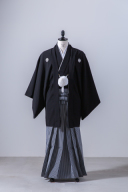 黒紋付・袴仙台平