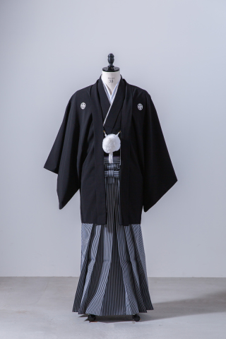 黒紋付・袴仙台平