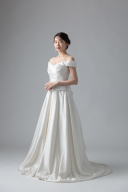 折り返し襟ギャザー切り替え(60600)