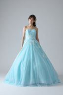 立体花刺繍ウエストベルト(ED60992)