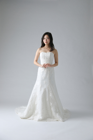 総花刺繍レース(60846)