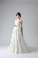 総レースウエスト細ビジュー（WD00075)