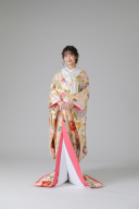 牡丹・梅・菊・ピンク(IU04005)