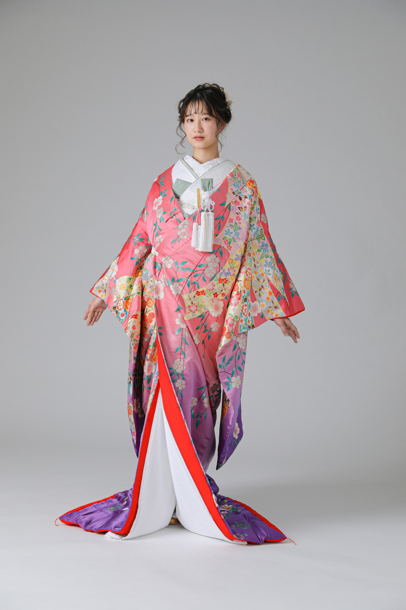 束熨斗目・桜（IU09548）