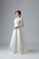 胸元刺繍サテン(WD00027)