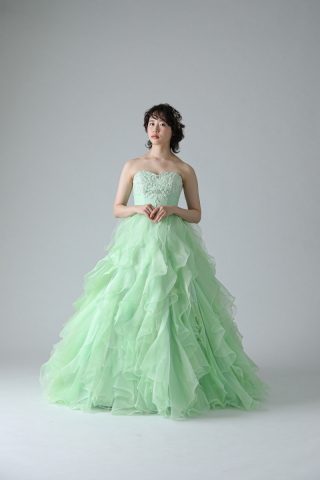 トップスビジューグリーン(ED60330)