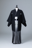 黒紋付・グラデーション袴