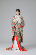 孔雀・花車・格子・四季花（IU09531）