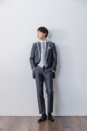 襟シルバーパイピング