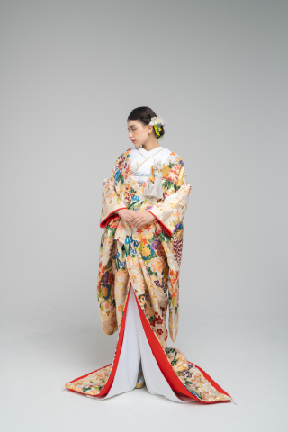 慶飛桃山富貴文　IU01143