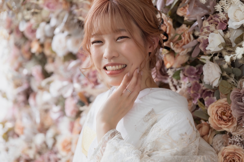 ご新婦様のソロショット