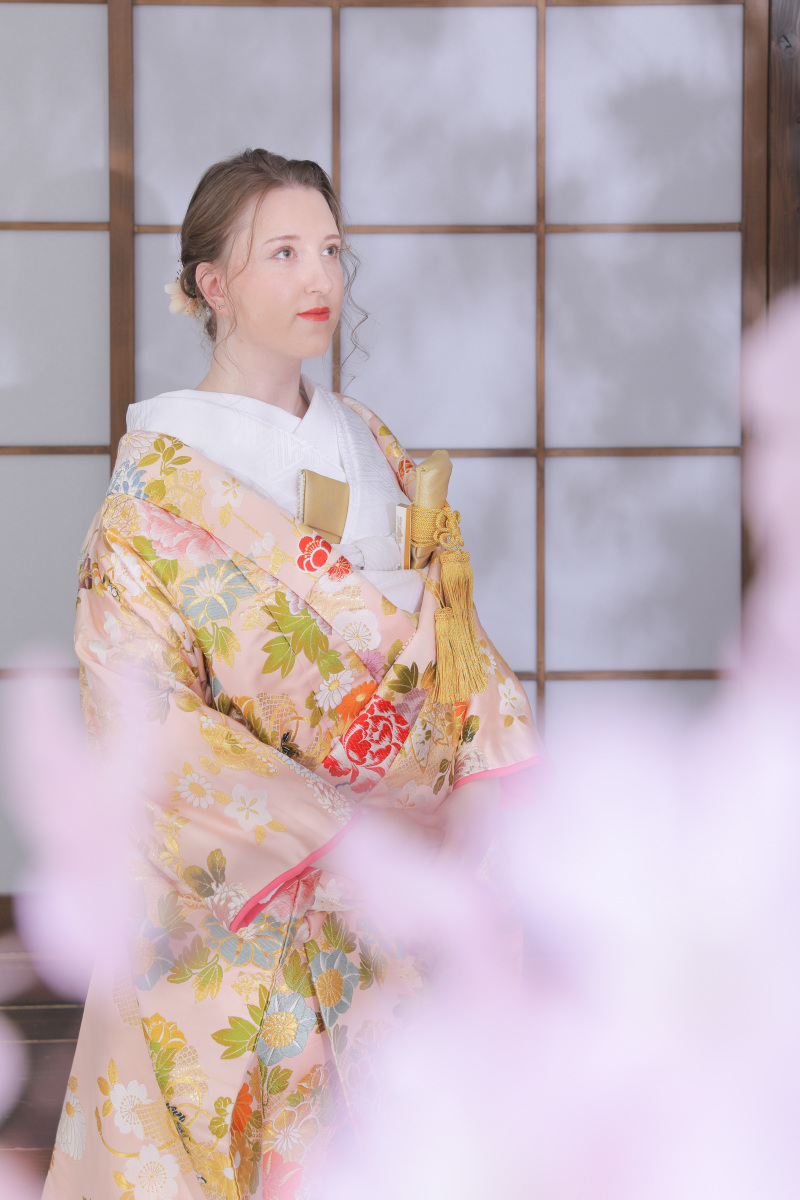 ご新婦様のソロショット。パート1