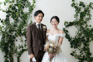 ウェディングドレスを２着！