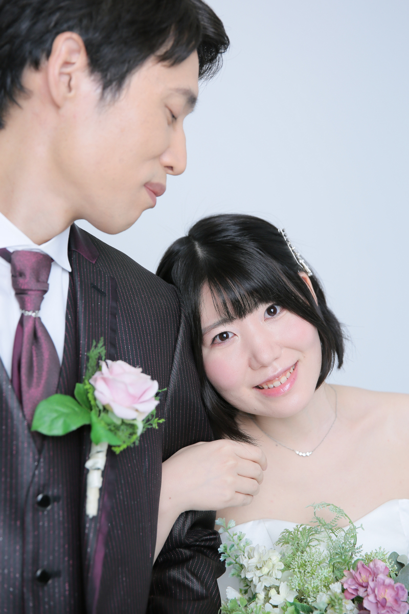 ぎゅっと寄り添って