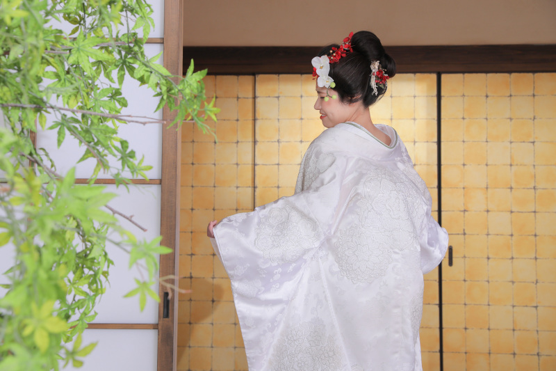 白無垢へお着替え