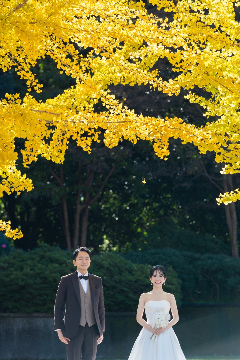 イチョウのアーチ