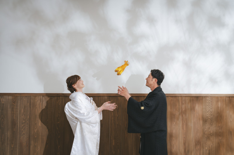 和装にお着替え