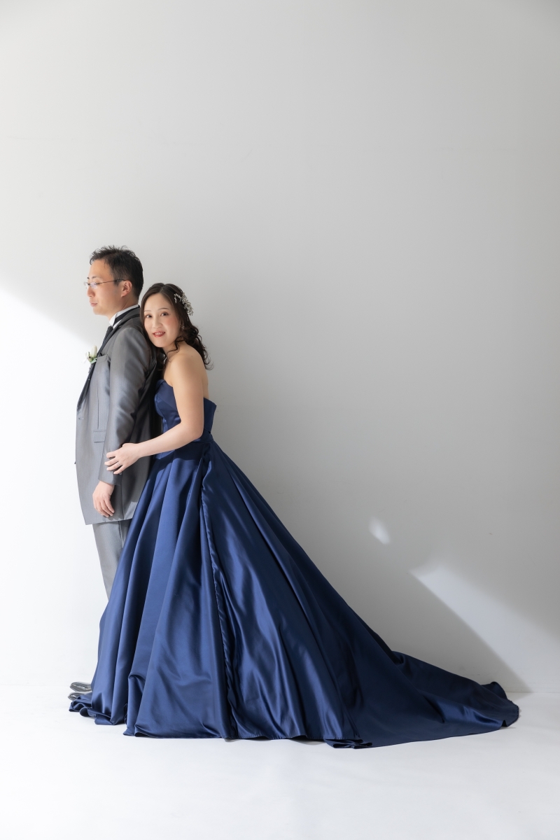 カラードレスにお着替え