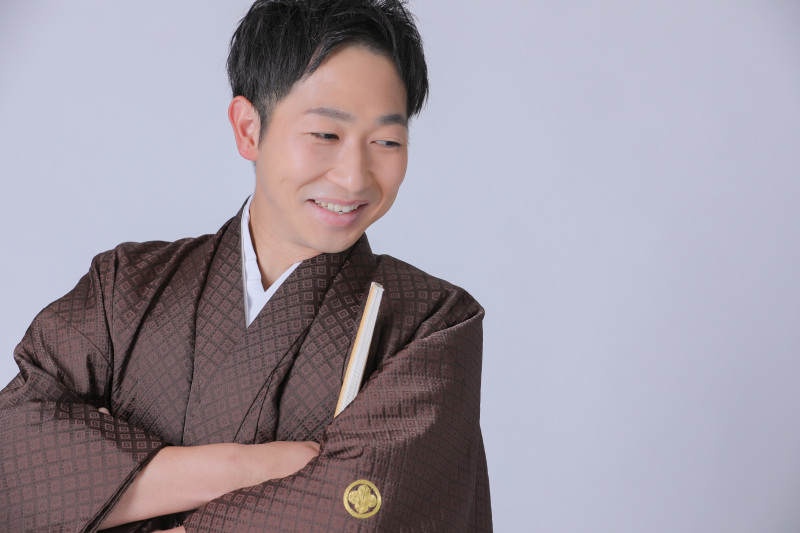 ご新郎様のソロショット。