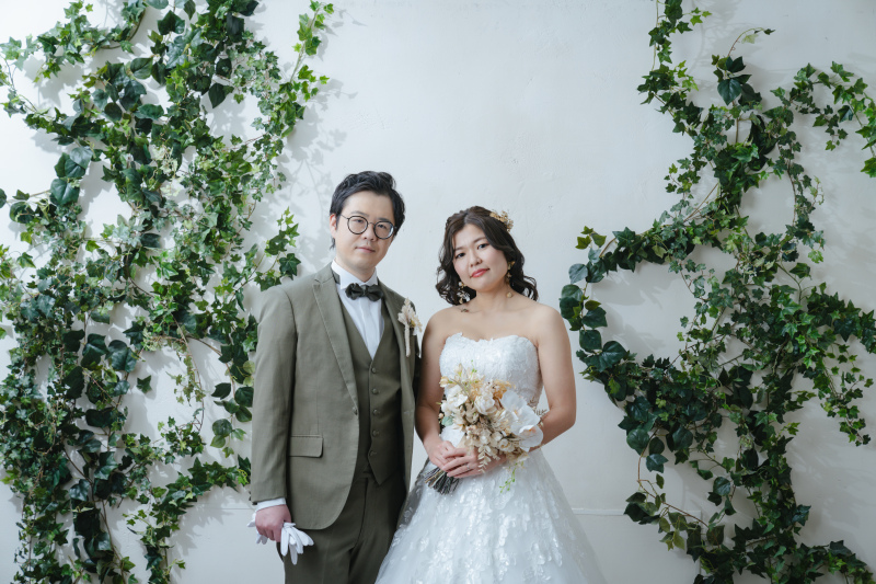 洋装へお着替え