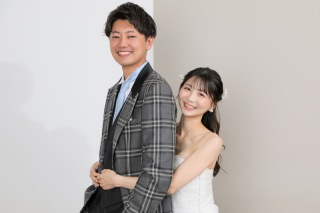 笑顔溢れるスタジオ撮影