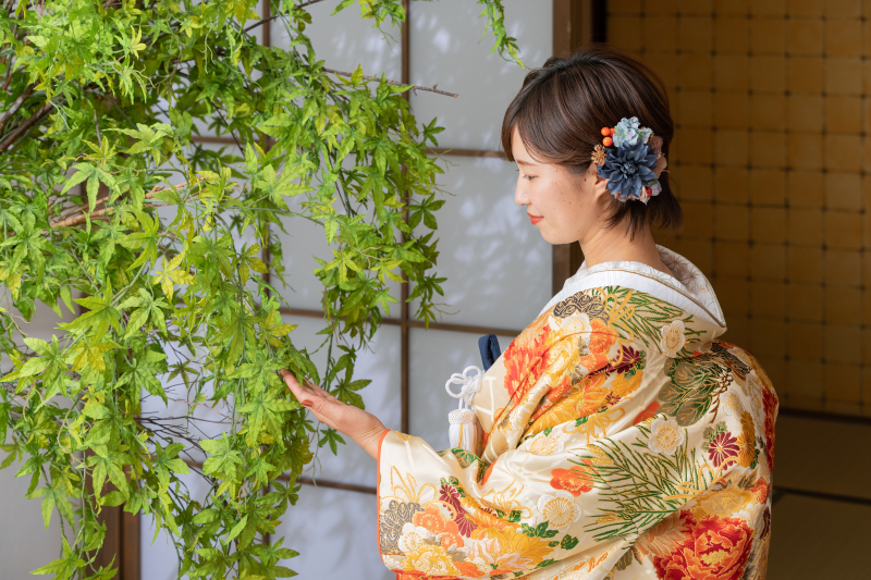 ご新婦様のソロショット