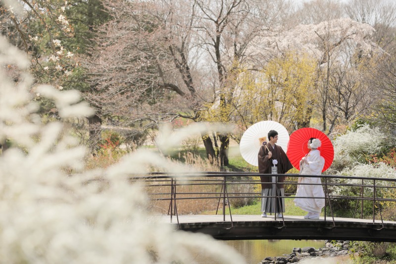 和傘がポイントに！！