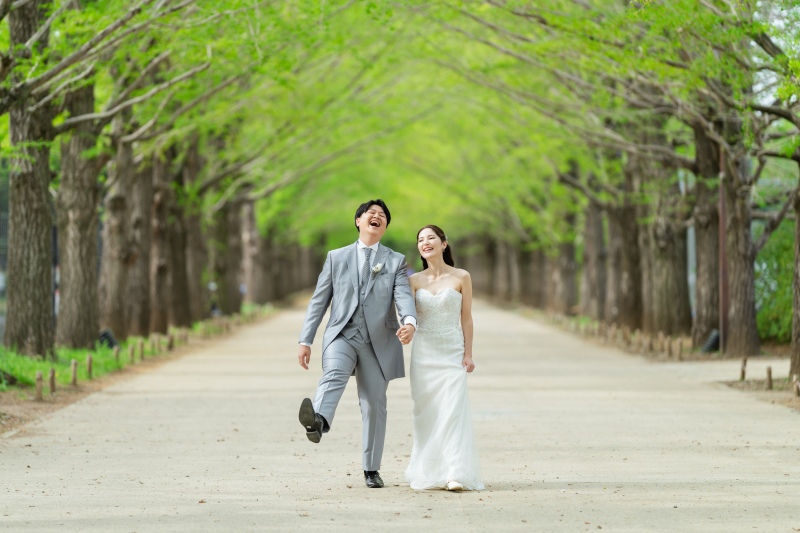 洋装ロケーションスタート!