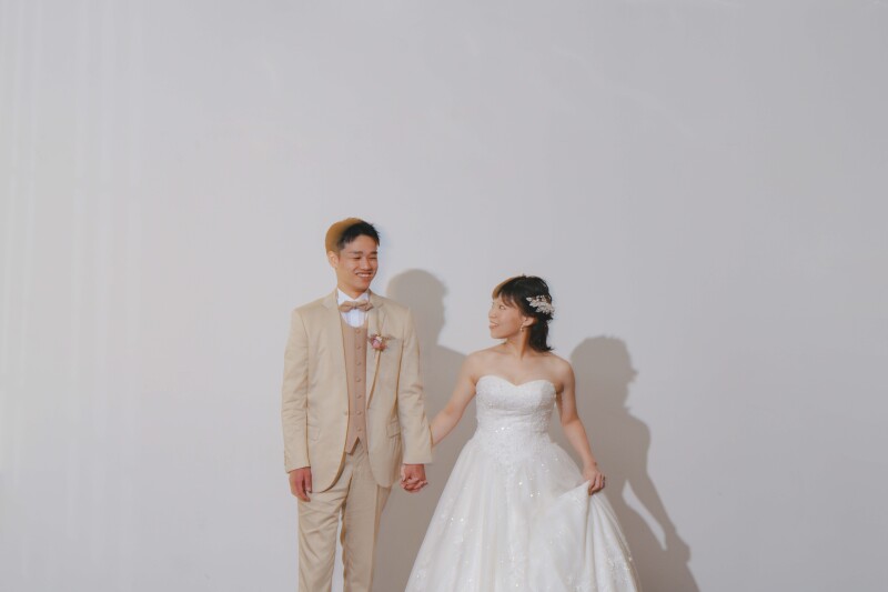 洋装へお着替え