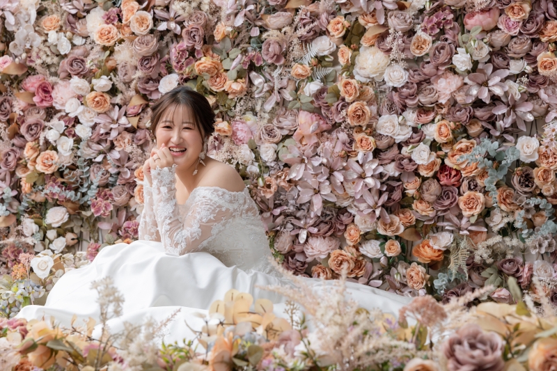 ご新婦様のソロショット