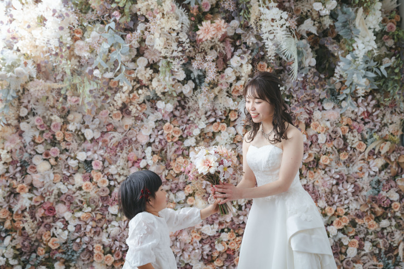 ブーケのプレゼント