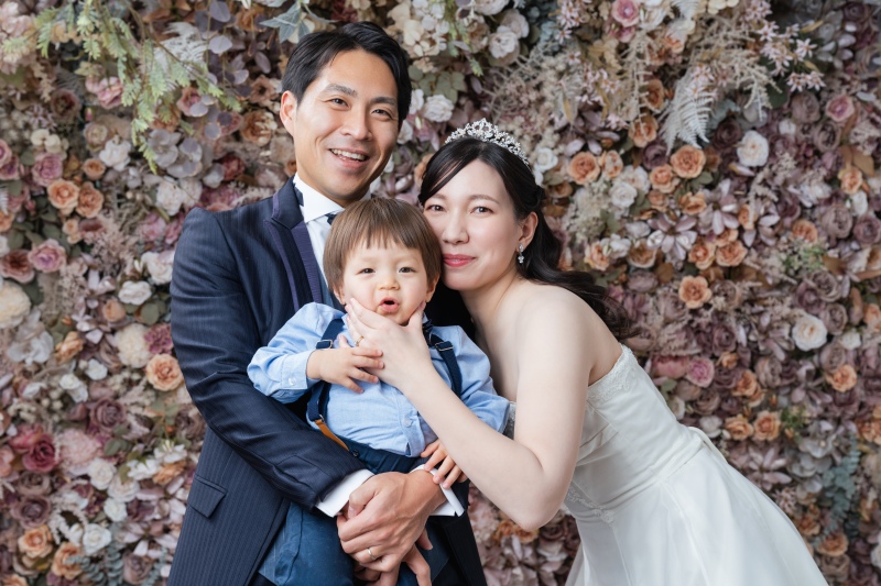 笑顔のお写真も!