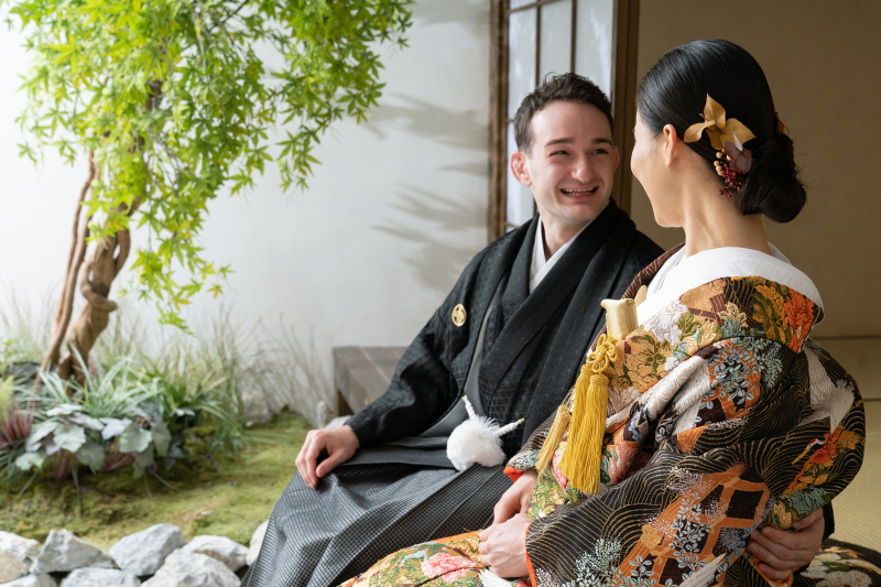 ご新郎様の表情