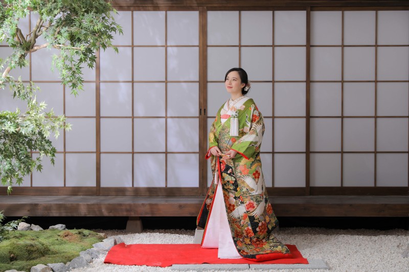 ご新婦様のソロショット!