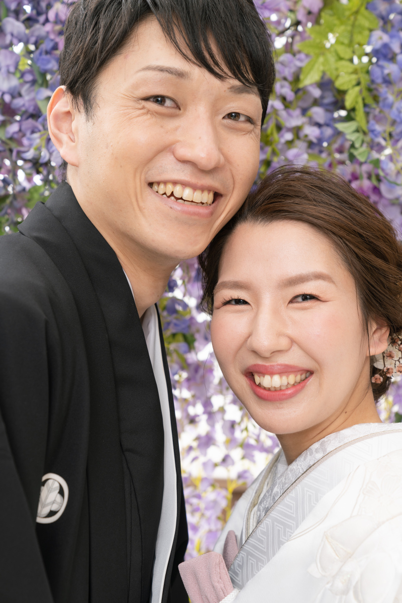 ニコニコなお二人!