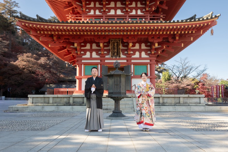 かっちりしたポーズで