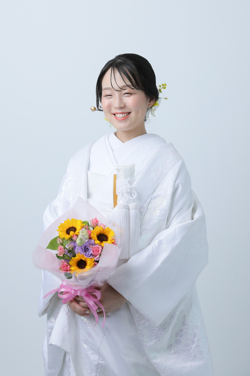 ご新婦様のソロショット