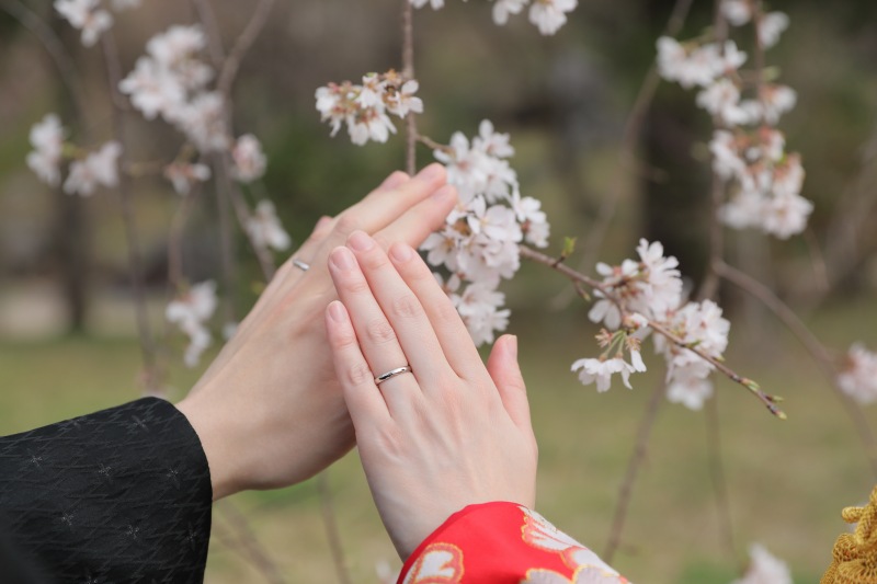 お手元ショット