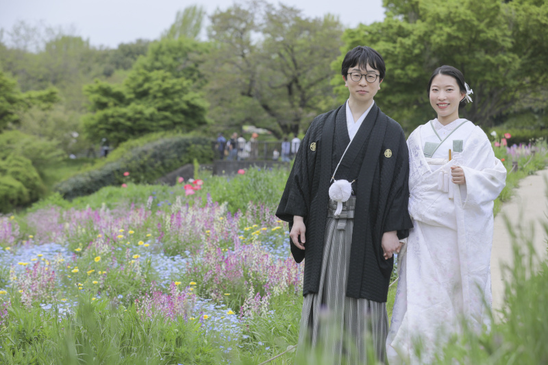 和装を着て春を堪能しました！