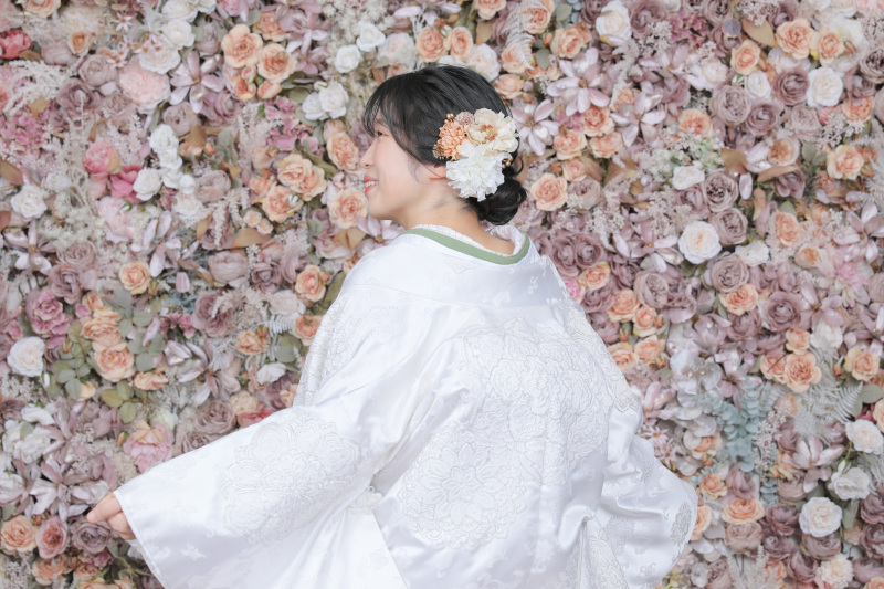 ご新婦様のソロショット。パート2