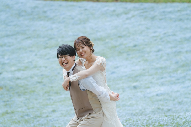 おんぶショット！