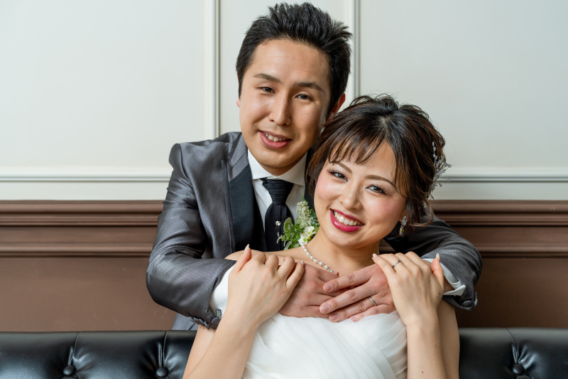 抱きつきショット!!