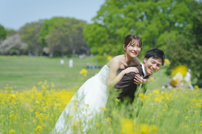 最後はぎゅっと